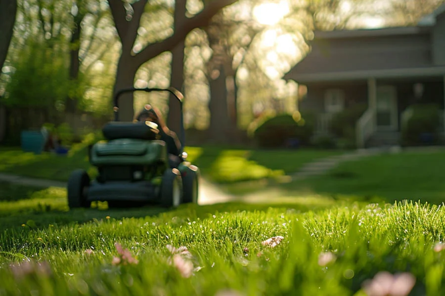 best battery powered push lawn mower